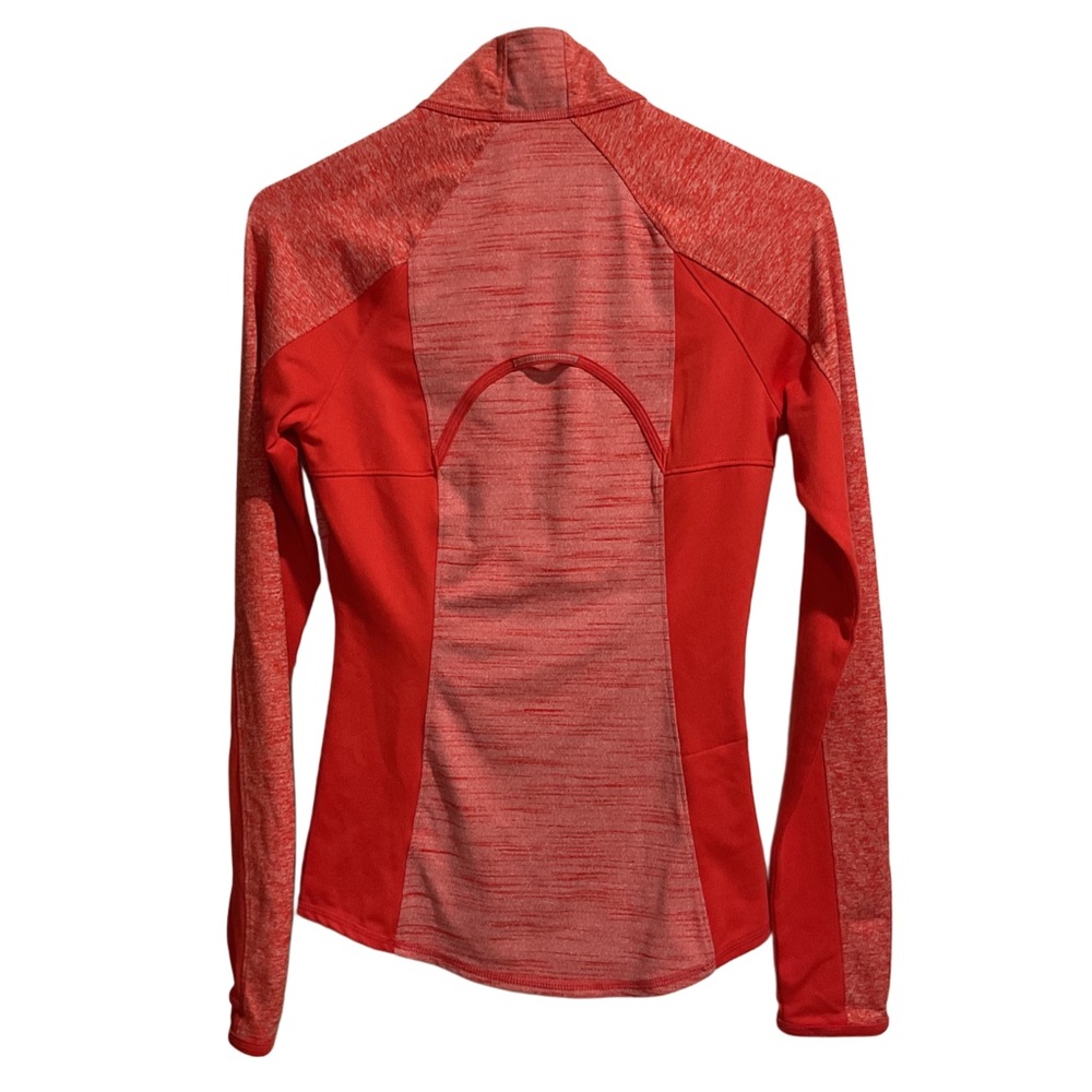Athleta Women’s Half Zip Pullover Jacket size XS Orange - Picture 2 of 12